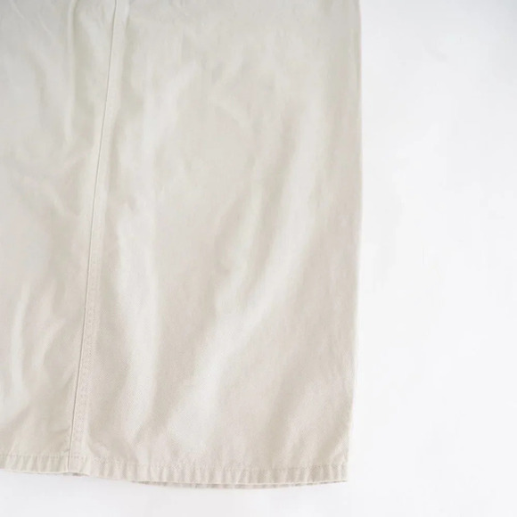 Sonoma Beige 100% Cotton Maxi Skirt Size 12 - Picture 7 of 13